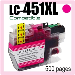 LC451XL Magenta (Compatible), Brother, DCP-J1050DW,DCP-J1140DW,DCP-J1700DW,MFC-J1010DW