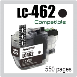 LC462 Black (Compatible), Brother, MFC-J2340dw, MFC-J2740dw, MFC-J3940dw