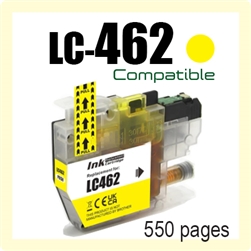 LC462 Yellow (Compatible), Brother, MFC-J2340dw, MFC-J2740dw, MFC-J3940dw