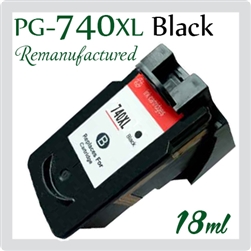 PG-740XL, Black (Compatible), Canon MG2170, MG2270, MG3170, MG3570, MG3670, MG4170, MG4270, MX377, MX397, MX437, MX457, MX477, MX517, MX527, MX537, TS5170