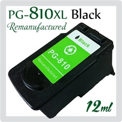 PG-810XL Black (Compatible), Canon iP2770, iP2772, MP237, MP245, MP258, MP268, MP276, MP287, MP486, MP496, MP497, MX328, MX338, MX347, MX357, MX366, MX416, MX426