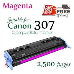 Canon 307 Magenta (Compatible), LaserSHOT, LBP5000, LBP5100