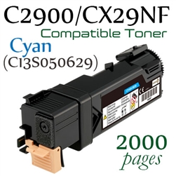 Epson 0629 Cyan (C13S050629, Compatible), AcuLaser C2900, CX29