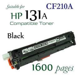 HP131A Black (CF210A, Compatible), LaserJet Pro M251n, M251nw, MFP M276n, M276nw