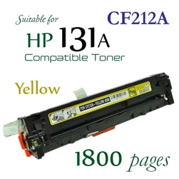 HP131A Yellow (CF212A, Compatible), LaserJet Pro M251n, M251nw, MFP M276n, M276nw