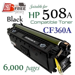508A Black (CF360A, Compatible), Flow MFP M577c, M577z, M577dn, M577f, M552dn, M553dn, M553x