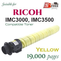 Ricoh 842256 Yellow (Compatible), Ricoh Aficio IMC3000, IMC3500