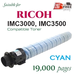 Ricoh 842258 Cyan (Compatible), Ricoh Aficio IMC3000, IMC3500