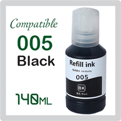 Epson 005 Black (C13T03Q100, Compatible Ink), Epson EcoTank M1100, M1120, M1140, M2140, M3170